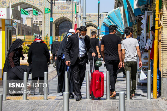 عکس آرشیوی است میزبانی شایسته خراسان رضوی از زائران نوروزی