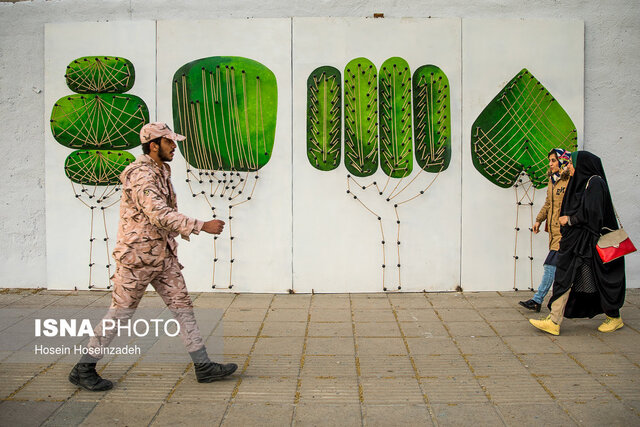 عکس آرشیوی است. مشهد چگونه به استقبال بهار میرود؟