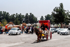 گردشگران نوروزی نیشابور