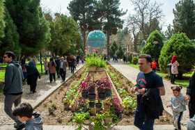 گردشگران نوروزی نیشابور