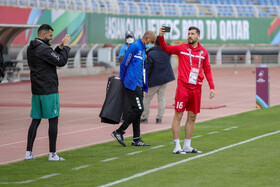 تمرین تیم ملی فوتبال لبنان
