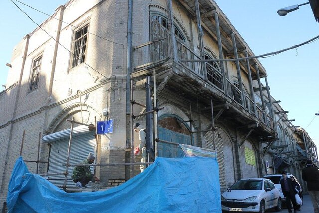 عکس از آرشیو احیاء سرای حیات کوچک عزیزاللهاف تا ۱۰ روز آینده آغاز میشود