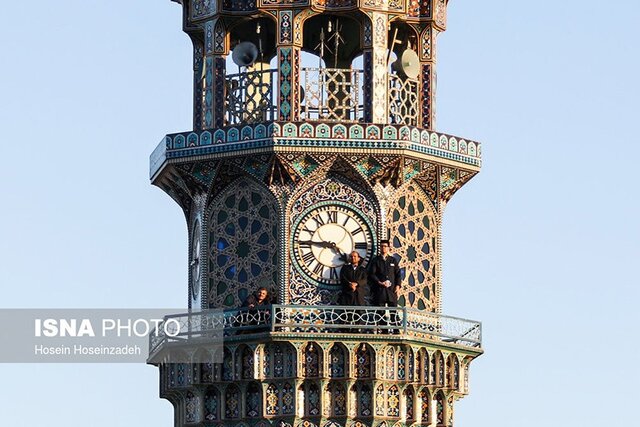 قدیمیترین ساعت حرم رضوی چه زمانی کوک شد؟