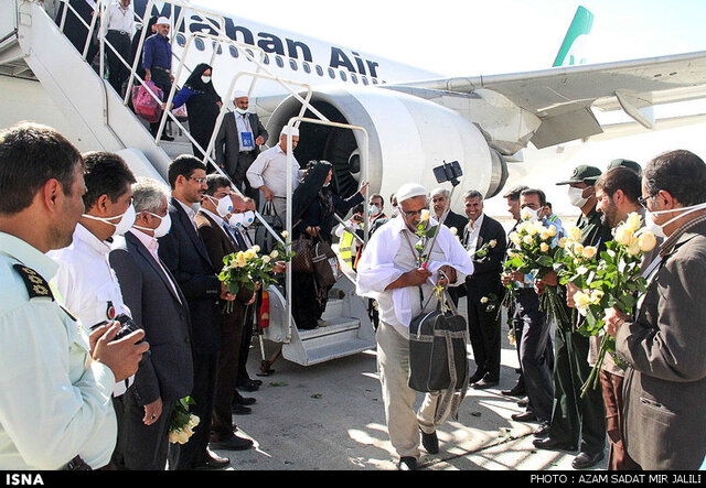 عکس آرشیوی است افزایش نگرانیهای شیوع کرونا از بازگشت حجاج