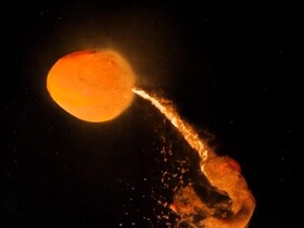 ماه طی چند ساعت یا چند قرن آفریده شده است؟