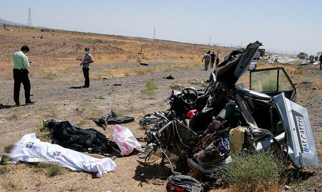 عکس تزیینی است جان باختن دو نفر بر اثر واژگونی خودرو در محور بندرلنگه-بستک