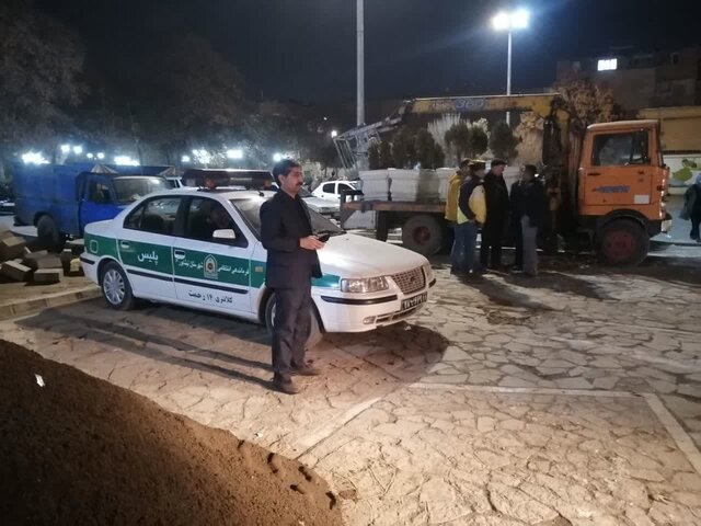 تجاوز شبانه به یک اثر ملی در نیشابور