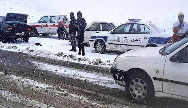 عکس تزئینی ست واژگونی مرگبار یک خودروی ۲۰۷ در حوالی شاهرود