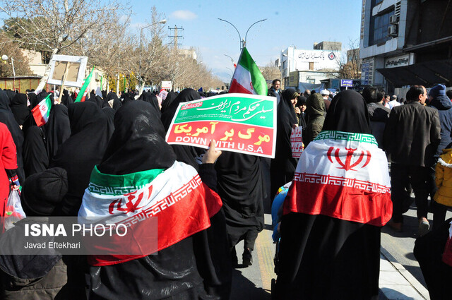 شکوه و عظمت حضور شهرستانهای خراسان رضوی در حماسه ۲۲ بهمن