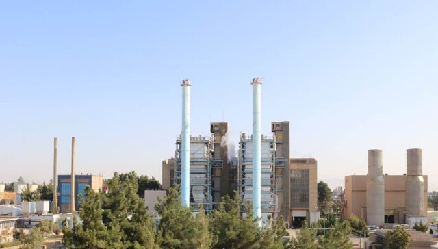 عکس ارشیوی است ️واحد الین نیروگاه مشهد به مدار تولید بازگشت