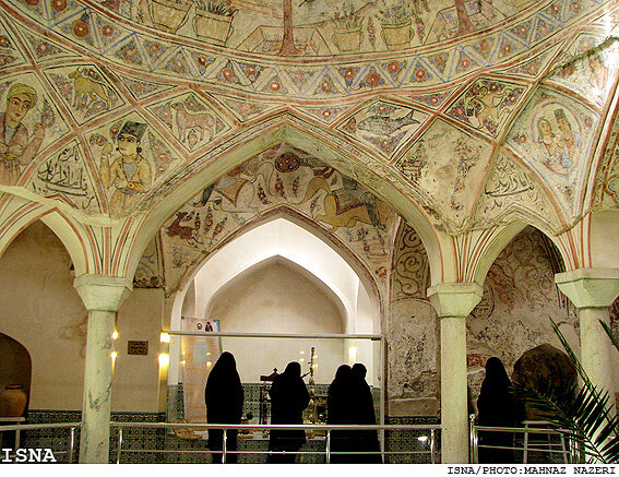 حمام «مهدی قلیبیک» یادگاری از دوران شاه عباس صفوی تا امروز