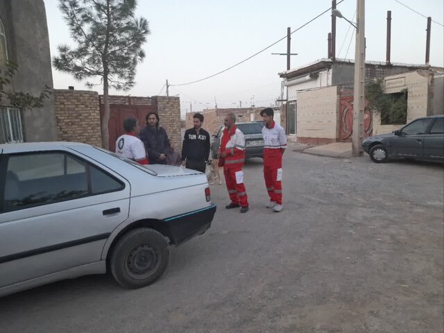 آماده باش هلال احمر اردبیل در پی زلزله ۴/۶ ریشتری بیله سوار آماده باش هلال احمر اردبیل در پی زلزله ۴/۶ ریشتری بیله سوار