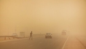 سرعت طوفان در زابل به ۱۰۸ کیلومتر بر ساعت رسید