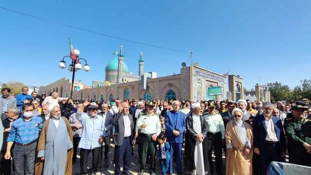 خروش مردم شهرهای خراسان رضوی در حمایت از مقاومت فلسطینیان