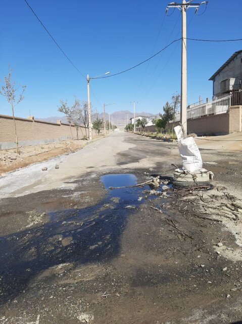 روزانه ۱۵۰ مترمکعب فاضلاب شهرک صنعتی کاشمر وارد سفره آب زیرزمینی میشود