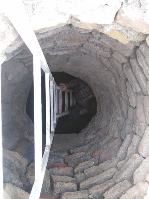 کشف حمام تاریخی در روستای سنگان رشتخوار