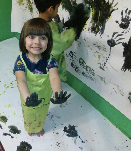 نقاشی بهانهای برای رشد خلاقیت کودکان است