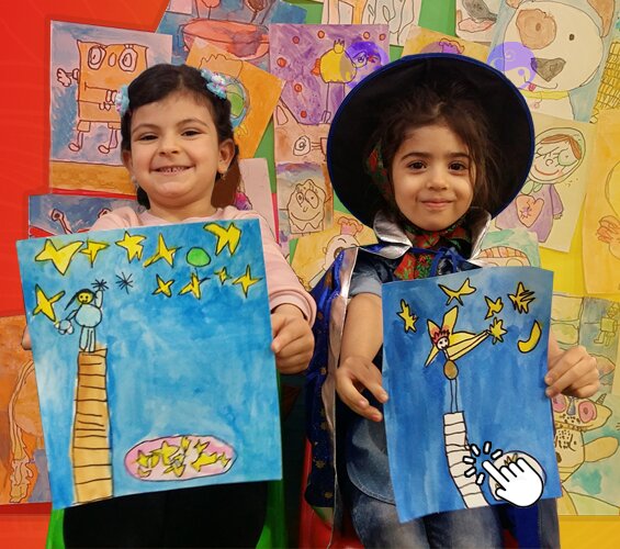 نقاشی بهانه‌ای برای رشد خلاقیت کودکان است