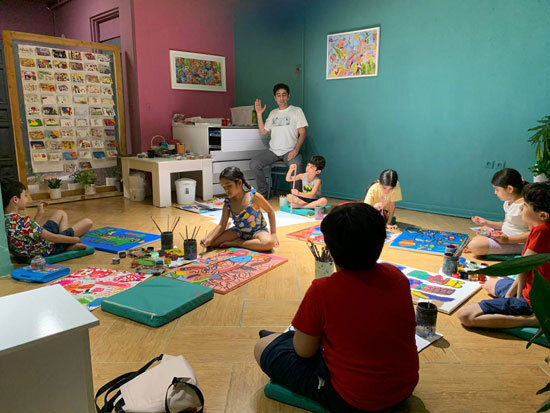 نقاشی بهانهای برای رشد خلاقیت کودکان است