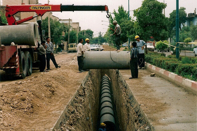 پس از ۳۶ سال، ۵۰۰ کیلومتر شبکه فاضلاب در سبزوار اجرا شد