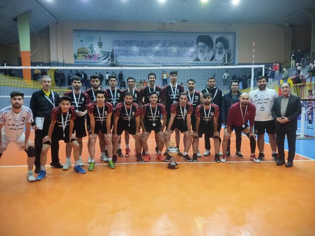 والیبالیست‌های تربت‌جامی نایب قهرمان لیگ باشگاه‌های خراسان رضوی شدند