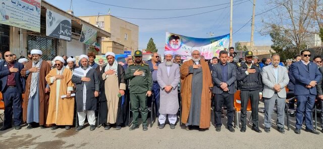 حضور پرشور مردم شهرستانهای خراسان رضوی در راهپیمایی ۲۲ بهمن