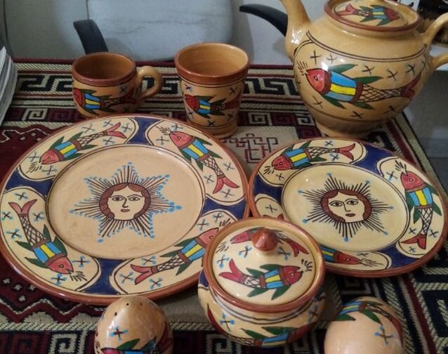 سفال مند گناباد با ۵ هزار سال قدمت