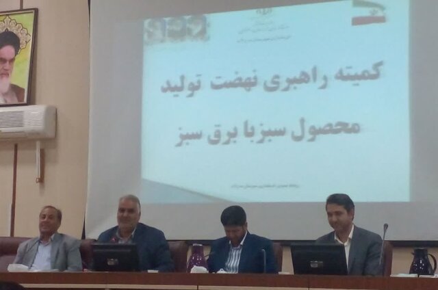 آغاز نهضت تولید محصول سبز با برق سبز در مهولات