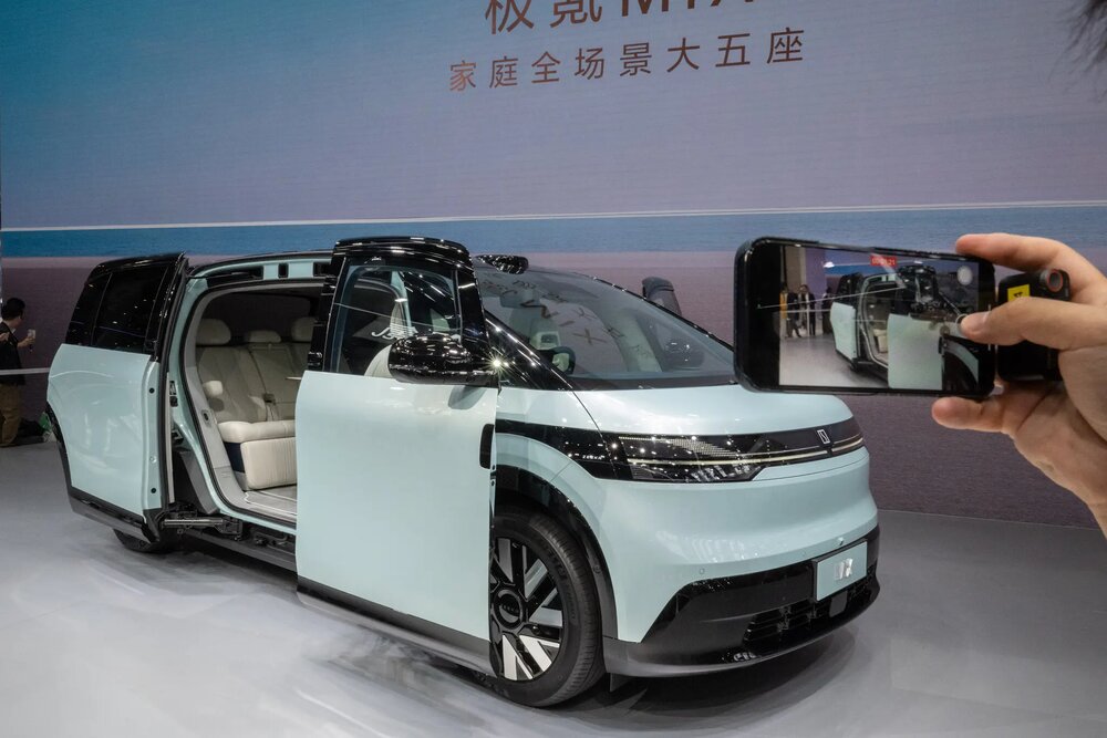 نسل جدید خودروهای الکتریکی چین راهی بازار شده است