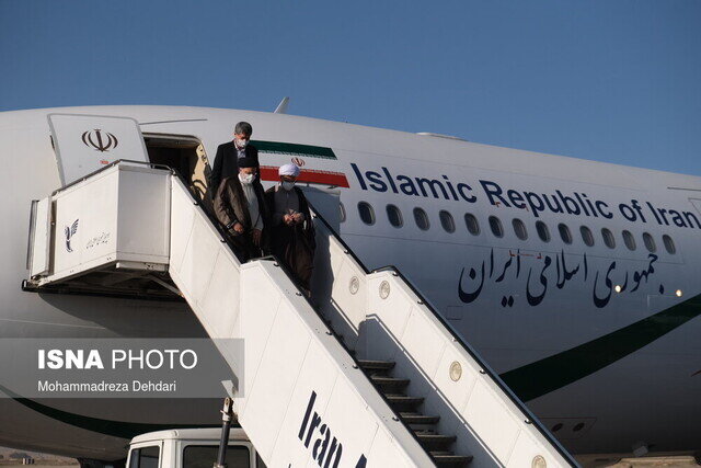 رئیسی وارد مشهد شد رئیسی وارد مشهد شد