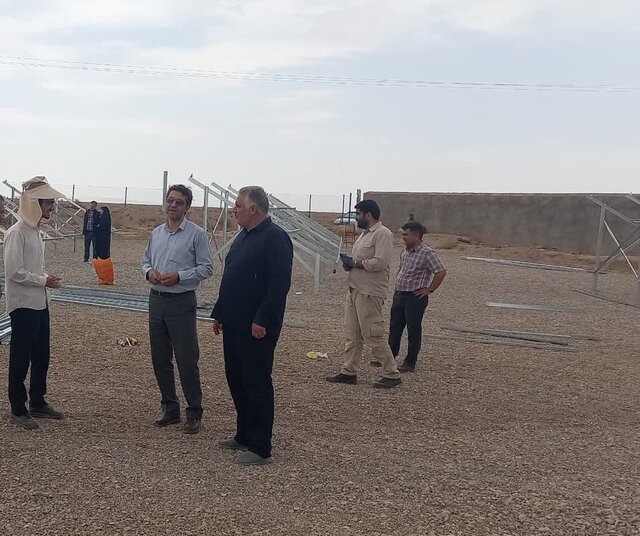 عملیات احداث ۱۴ نیروگاه خورشیدی در مهولات آغاز شد عملیات احداث ۱۴ نیروگاه خورشیدی در مهولات آغاز شد
