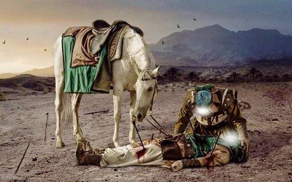 هیچ چیز نتوانست مانع حضور ابالفضل العباس در کنار امام حسین(ع) شود هیچ چیز نتوانست مانع حضور ابالفضل العباس در کنار امام حسین(ع) شود