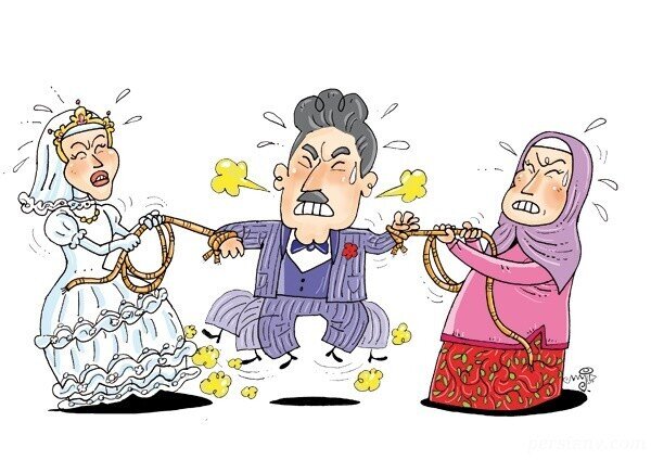 رابطه مادر شوهر و عروس در گیر و دار باورهای غلط