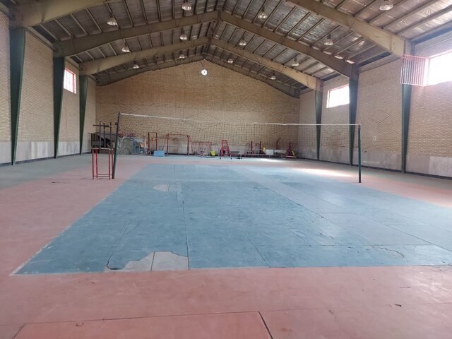 بزرگترین فضای ورزشی درگز فقط ۳۵ درصد پیشرفت فیزیکی دارد