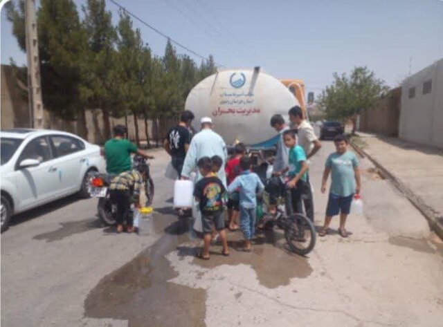 مشکل کمبود آب بزرگترین شهر و روستای خواف تا امشب رفع می‌شود