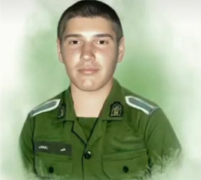 مراسم تشییع پیکر شهید امنیت در فیروزه برگزار شد