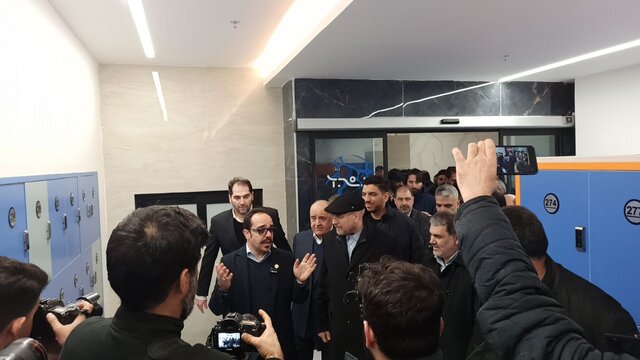 بهرهبرداری و بازدید از دو مجموعه آبی در تربتحیدریه با حضور رئیس مجلس شورای اسلامی