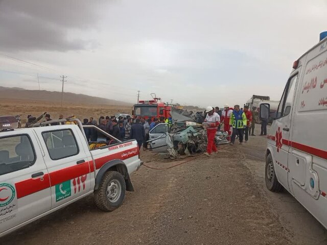 جاده غیر ایمن بردسکن این بار جان کودک و مادری را گرفت