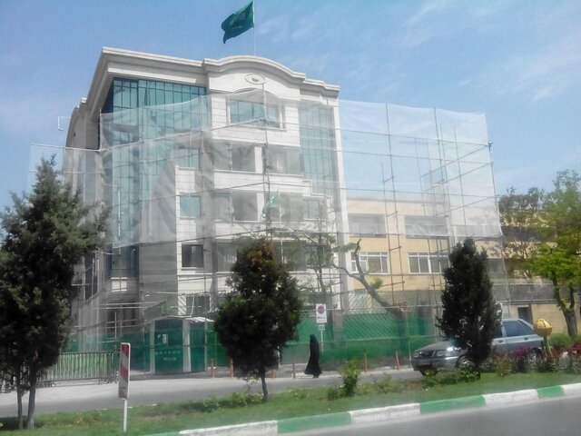 عکس آرشیوی است ساختمان سرکنسولگری عربستان در مراحل پایانی آمادهسازی است