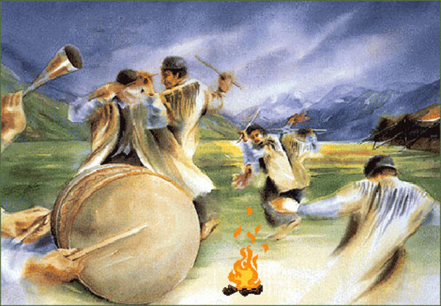 آیین ملاقهدوز در درگز؛ سنتی کهن در آستانه نوروز