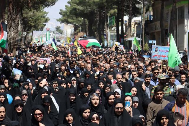 از خراسان تا جهان، صدای حمایت از قدس