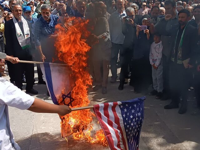 خشمی که پایانش نابودی اسرائیل است