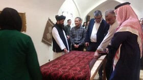 افتتاح خانه صنایع‌دستی بانوان کارآفرین کلات با حضور دیپلمات‌های کشورهای همسایه
