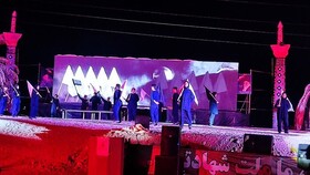 اجرای بزرگ‌ترین نمایش میدانی شرق کشور در کاشمر
