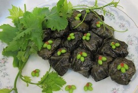  بفرمایید یک بشقاب دلمه خلیل‌آباد