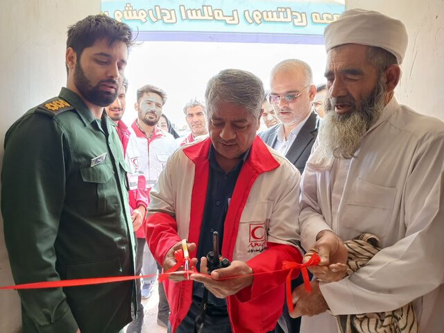 افتتاح ۳ خانه هلال در روستاهای بخش مرزی سنگان خواف