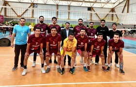 قهرمانی تیم کلات در مسابقات والیبال فرهنگیان خراسان رضوی