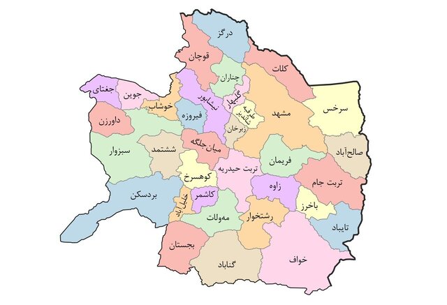 تعداد پهنههای مدیریتی خراسان رضوی افزایش یافت تعداد پهنههای مدیریتی خراسان رضوی افزایش یافت