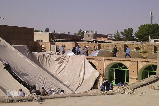 چادرپوشان حسینیه قنادها، سنتی ۱۰۰ ساله در پاسداشت یاد عاشورا