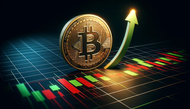بیتکوین با امیدواری صعودی شد بیتکوین با امیدواری صعودی شد